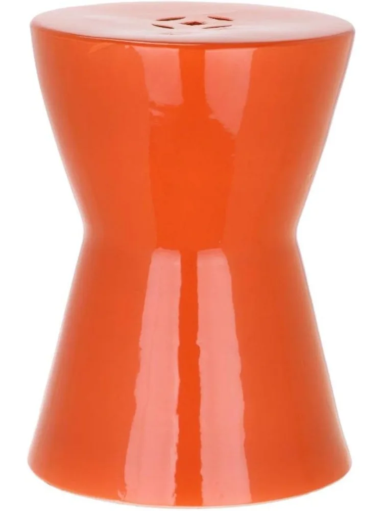 Decorative Garden Stools Liana Glazed Ceramic Decorative Garden Stool, 0, Orange 22"D x 17"W x 17"H
Decorative Garden Stools Liana Glazed Ceramic Decorative Garden Stool, 0, Orange 22"D x 17"W x 17"H