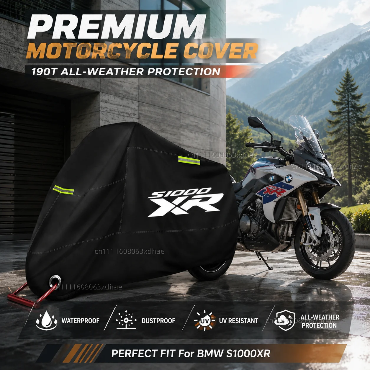 Motorcycle Cover All Season Waterproof Dust Rain UV Protection 190T Oxford Cloth For For BMW S1000XR S1000 XR S 1000 XR
Motorcycle Cover All Season Waterproof Dust Rain UV Protection 190T Oxford Cloth For For BMW S1000XR S1000 XR S 1000 XR