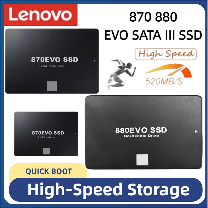 Original 870 880 EVO SATA3 2.5 Inch Internal SSD 500GB High Speed Solid State Disk for Laptop Desktop and Microcomputer
Original 870 880 EVO SATA3 2.5 Inch Internal SSD 500GB High Speed Solid State Disk for Laptop Desktop and Microcomputer