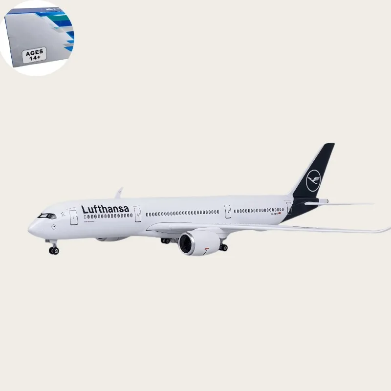 1/142 Scale 47CM Airplane Airbus A350 Lufthansa Airways Model With lights and wheels Diecast Collection Home Decor Display
1/142 Scale 47CM Airplane Airbus A350 Lufthansa Airways Model With lights and wheels Diecast Collection Home Decor Display