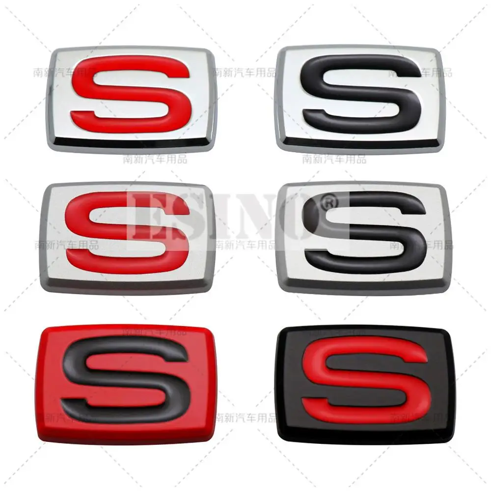 Car Styling 3D S Performance Logo Metal Zinc Aloy Badge Body Adhesive Emblem Decorative Sticker Decal
Car Styling 3D S Performance Logo Metal Zinc Aloy Badge Body Adhesive Emblem Decorative Sticker Decal