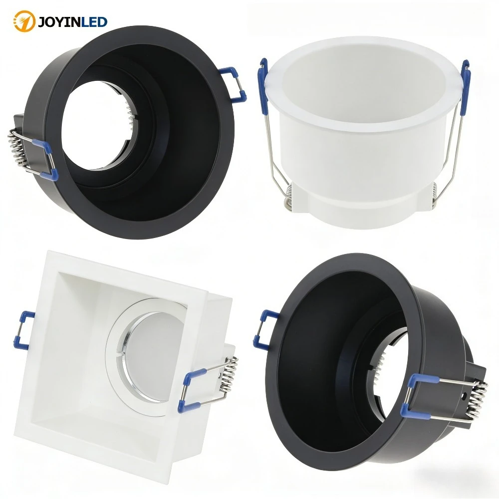 JOYINLED Hot Zinc Alloy Anti Glare Cut-out 80mm LED Spotlight GU10 White/Black Ceiling Downlight Fixture Housing Frame
JOYINLED Hot Zinc Alloy Anti Glare Cut-out 80mm LED Spotlight GU10 White/Black Ceiling Downlight Fixture Housing Frame