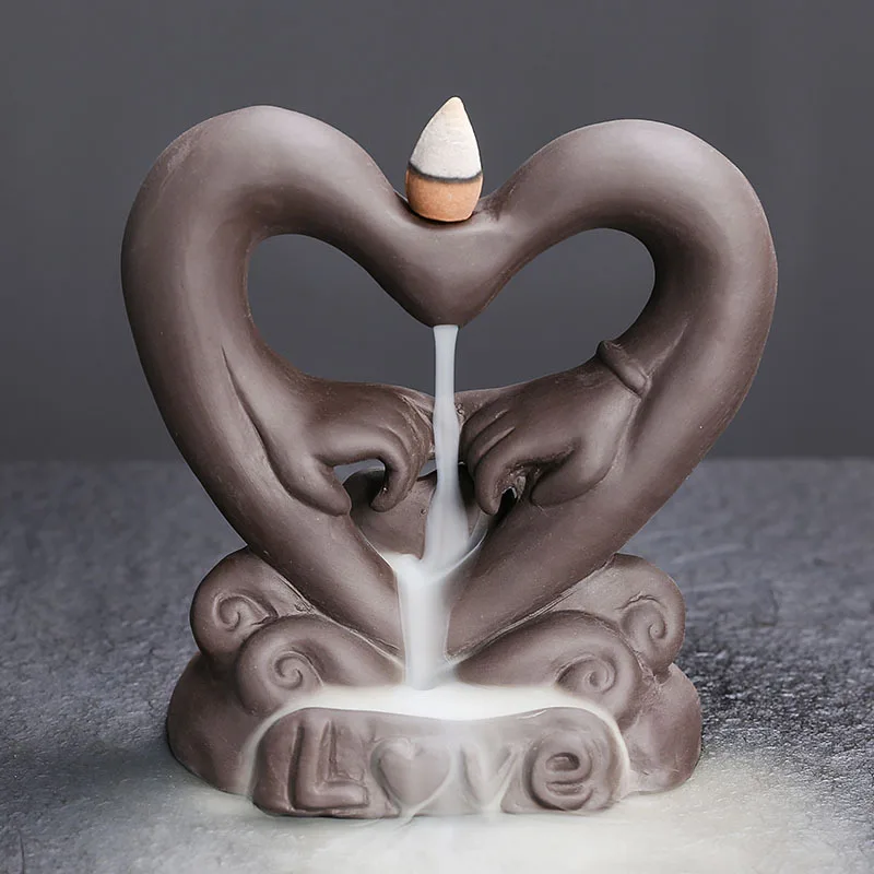 WW large purple sand backflow aromatherapy burner decorative ornament creativity, couple backflow smoke incense burner
WW large purple sand backflow aromatherapy burner decorative ornament creativity, couple backflow smoke incense burner