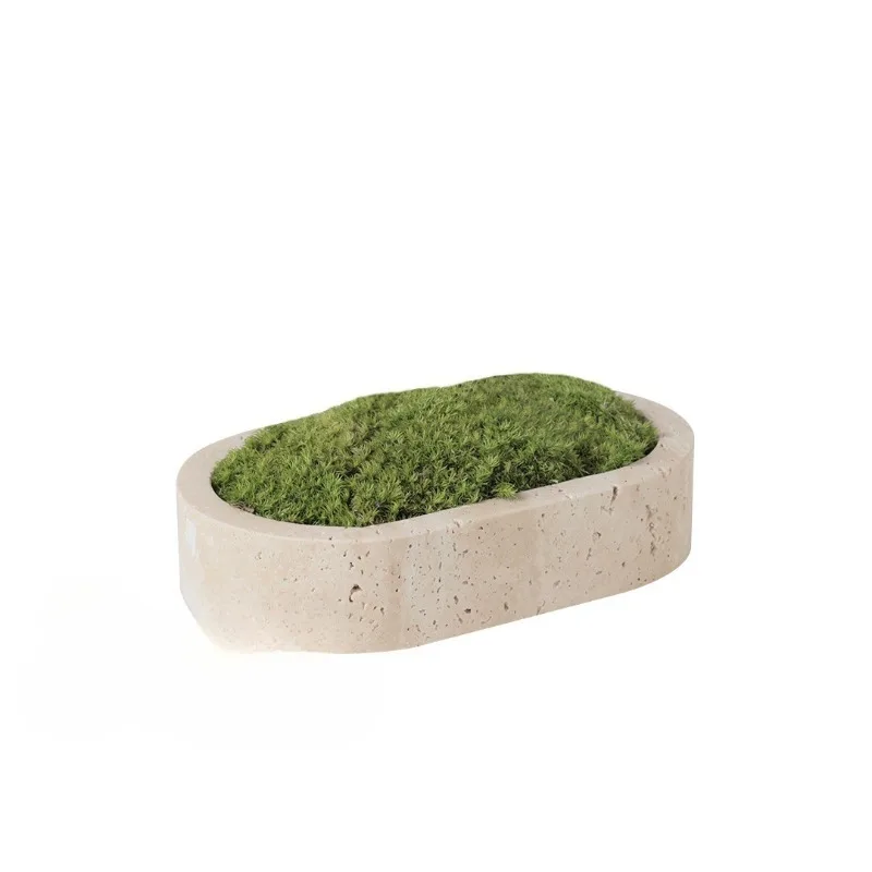 Simple marble simulation potted green plants, board room office study soft decoration ornament
Simple marble simulation potted green plants, board room office study soft decoration ornament