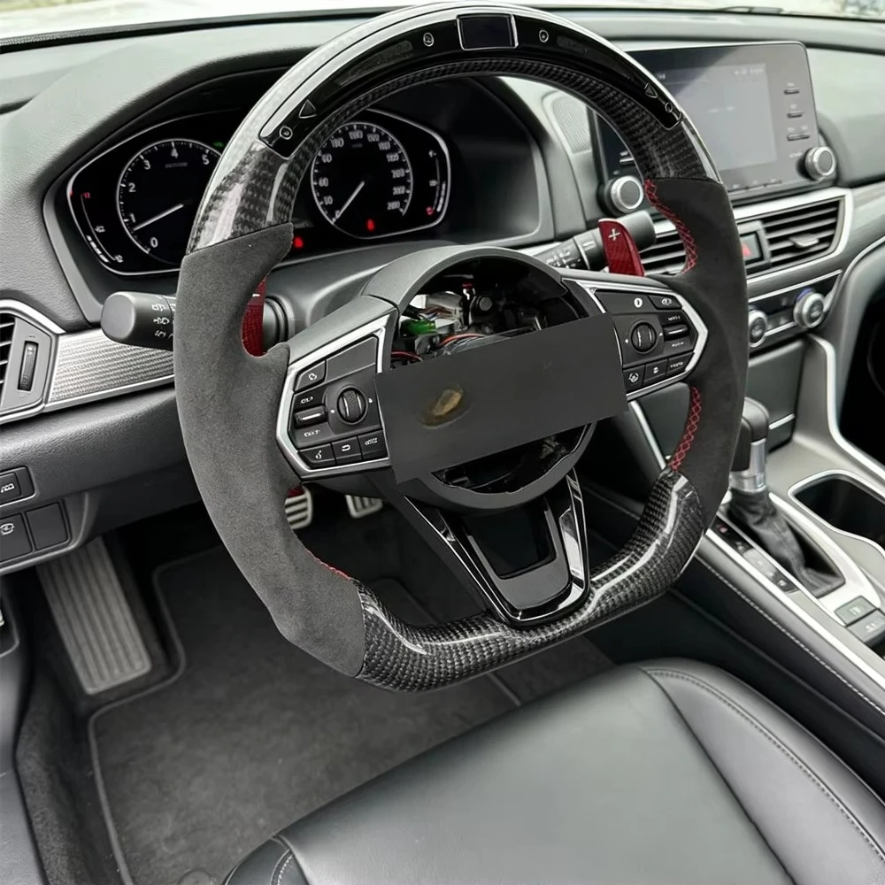 RPPF Carbon Fiber Steering Wheel for 2021 2022 2023 2024 2025 TLX with LED Lights and Leather
RPPF Carbon Fiber Steering Wheel for 2021 2022 2023 2024 2025 TLX with LED Lights and Leather