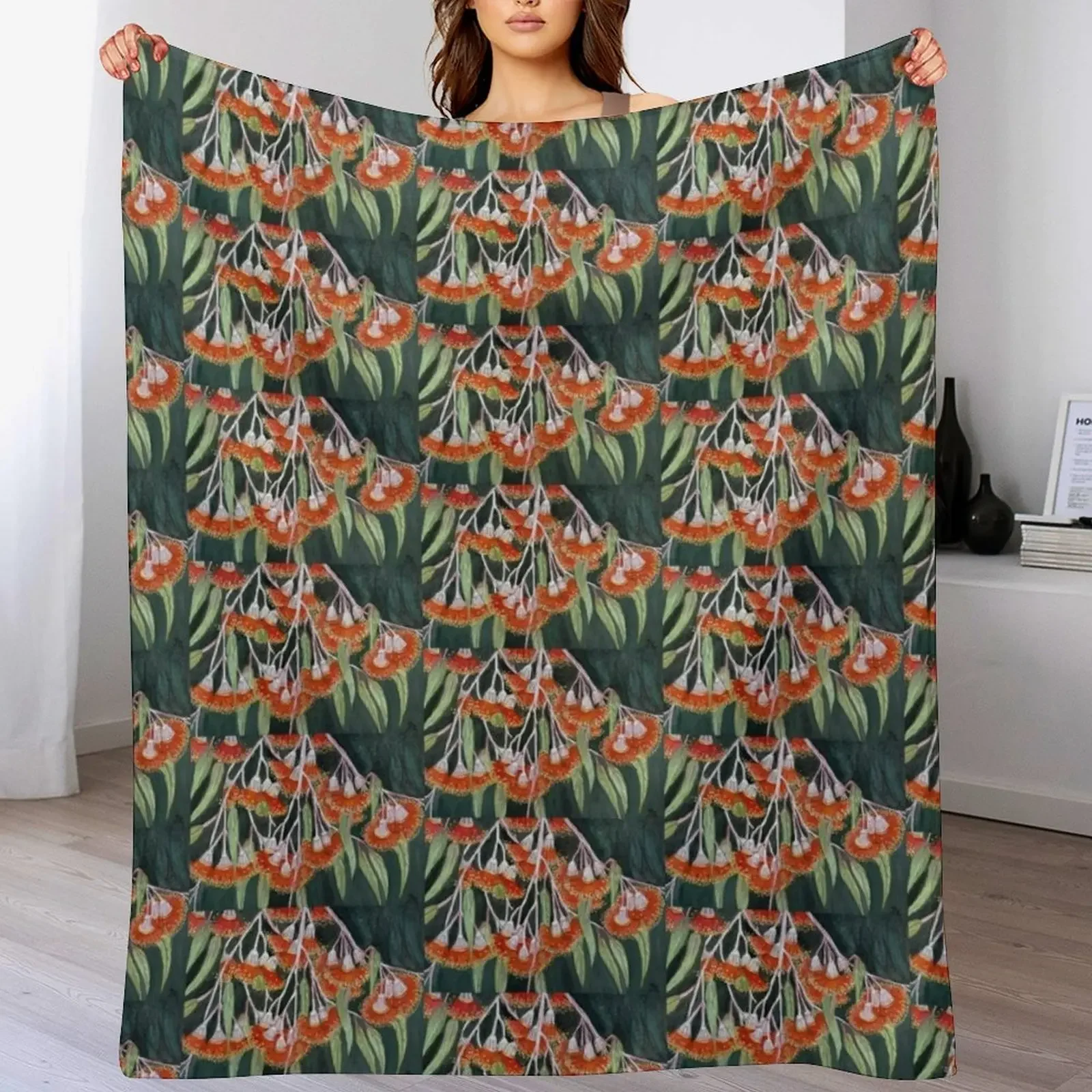 Red Gumtree Blossoms by Judy Richardson 2019 Throw Blanket manga for babies Blankets
Red Gumtree Blossoms by Judy Richardson 2019 Throw Blanket manga for babies Blankets