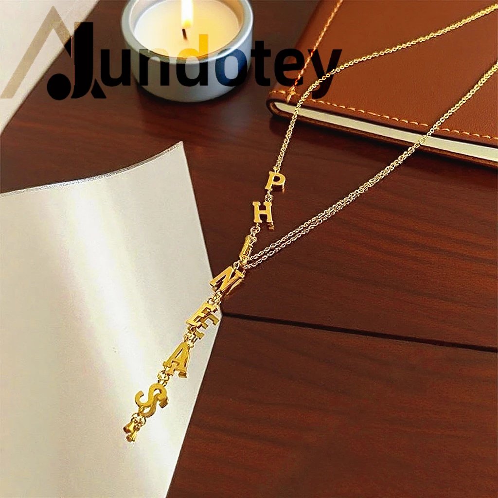 Personalized Name Letter Pendant Necklace "Y" Necklace Customized Letter Necklace Bridesmaid Accessories Christmas Gifts
Personalized Name Letter Pendant Necklace "Y" Necklace Customized Letter Necklace Bridesmaid Accessories Christmas Gifts