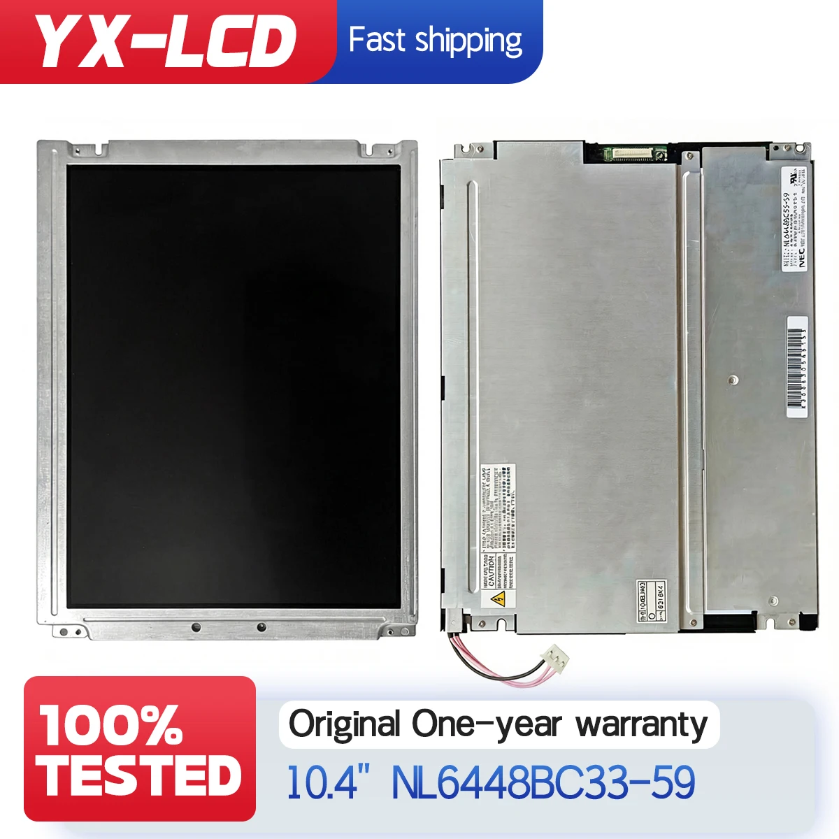 New 10.4 Inch LCD Display Screen Panel Bildschirm NL6448BC33-59 640x480 industrial display screen
New 10.4 Inch LCD Display Screen Panel Bildschirm NL6448BC33-59 640x480 industrial display screen