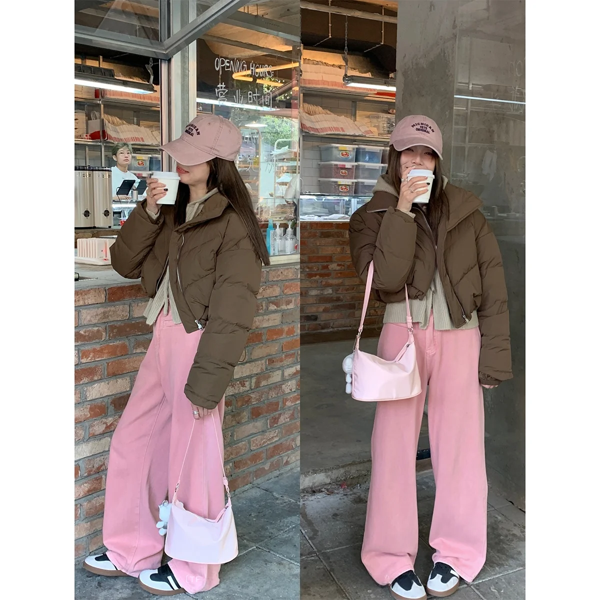 Loose Straight Leg Casual Pants Women's Pink Design Sensation Autumn Winter New Style Drapey Long Trousers Comfortable Fit
Loose Straight Leg Casual Pants Women's Pink Design Sensation Autumn Winter New Style Drapey Long Trousers Comfortable Fit