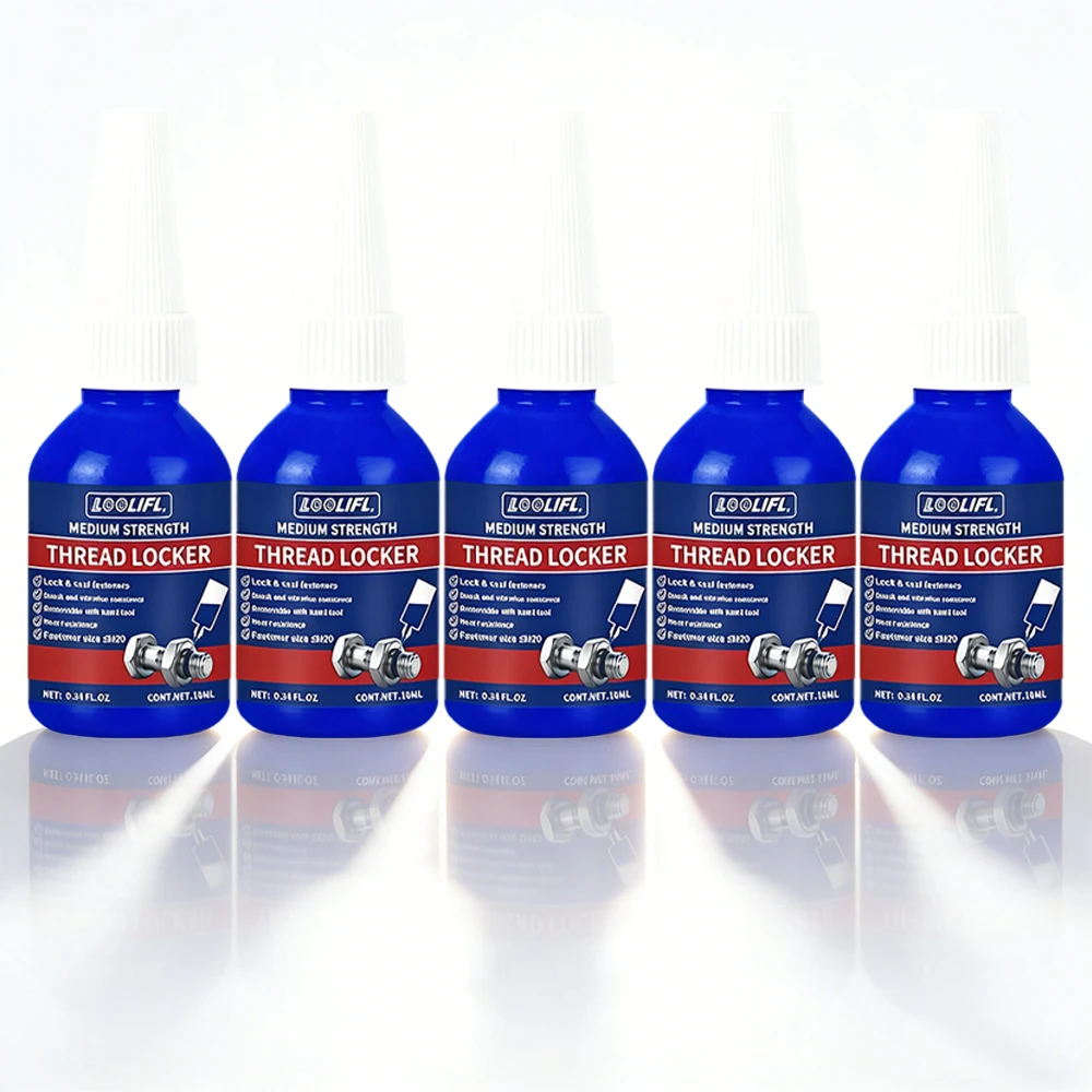 Loolifl Thread Locker Medium Strength Anaerobic Screw Lock Glue Removable Anti Vibration Bolt Nut Sealant for Machinery Repair
Loolifl Thread Locker Medium Strength Anaerobic Screw Lock Glue Removable Anti Vibration Bolt Nut Sealant for Machinery Repair