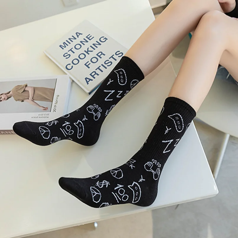Harajuku Sock Women Cotton Casual Ladies Hosiery Trendy Cool Kawai Bear Japanese Lolita Short Sock Black White Female Cute 2024
Harajuku Sock Women Cotton Casual Ladies Hosiery Trendy Cool Kawai Bear Japanese Lolita Short Sock Black White Female Cute 2024