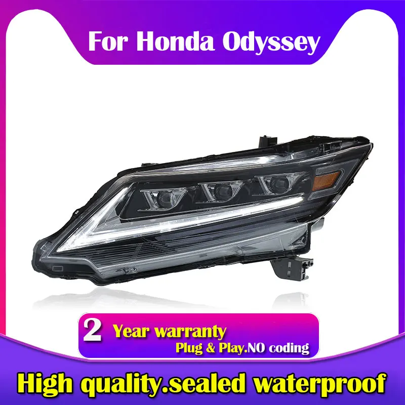 2015-2021 для Honda Odyssey светодиодные передние фонари автомобиля в сборе, обновленная три линзы проектора, динамический свет, аксессуары для автомобильных фар
2015-2021 для Honda Odyssey светодиодные передние фонари автомобиля в сборе, обновленная три линзы проектора, динамический свет, аксессуары для автомобильных фар