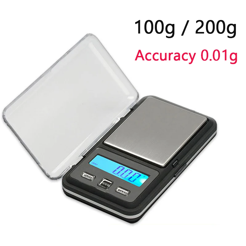 Jewelry Mini Stainless Steel Electronic Scale 0.01g Precise Golden Weighing Small Tea Herbal Kitchen Food Digital Pocket Scale
Jewelry Mini Stainless Steel Electronic Scale 0.01g Precise Golden Weighing Small Tea Herbal Kitchen Food Digital Pocket Scale