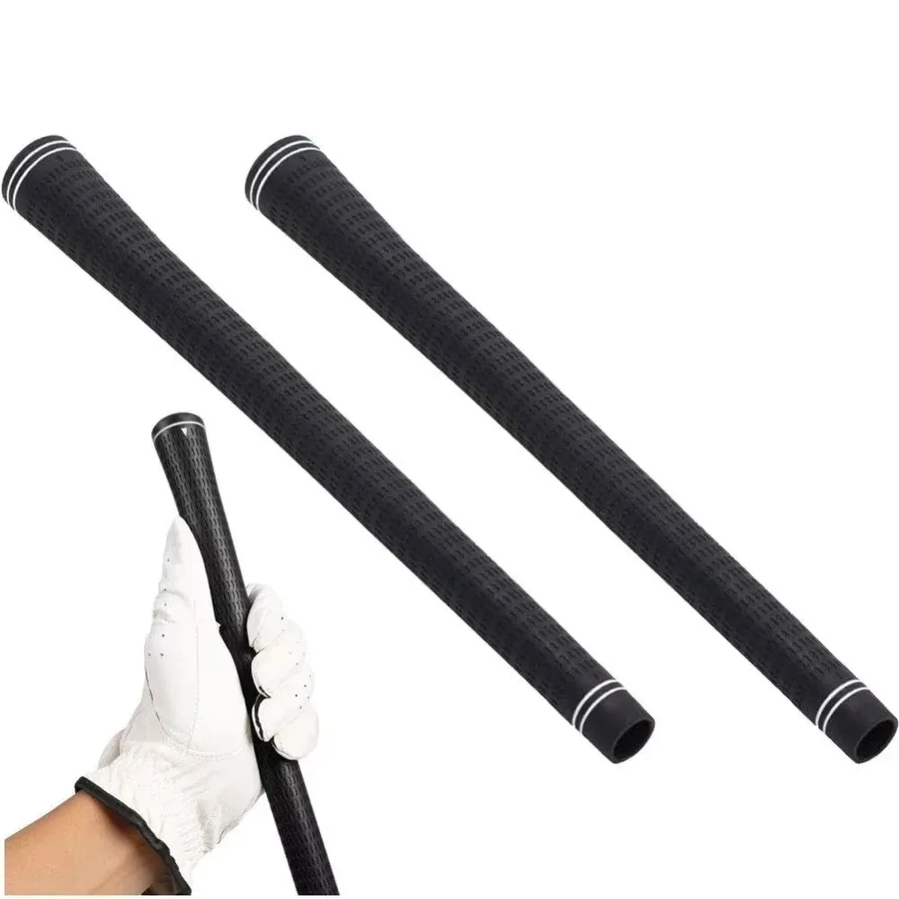 2Pcs Standard Golf Club Grips Rubber Non-slip Wear-resistant Replacement Accessories for Golf Training Sports
2Pcs Standard Golf Club Grips Rubber Non-slip Wear-resistant Replacement Accessories for Golf Training Sports