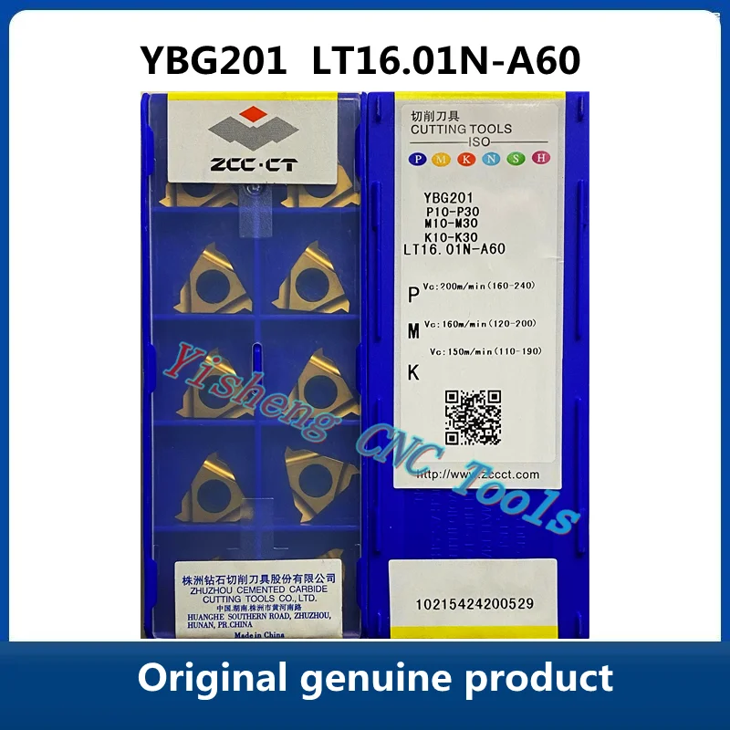 Original genuine product ZCC CT LT16.01N-A60 YBG201 RT16.01N-A60 CNC Threaded turning tools Lathe Cutter Tools
Original genuine product ZCC CT LT16.01N-A60 YBG201 RT16.01N-A60 CNC Threaded turning tools Lathe Cutter Tools