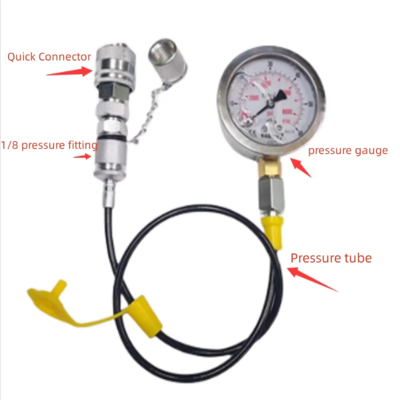 For John Deer Caterpillar CA/T JCB Quick Gauges stress testing hose hydraulic pump test connector
For John Deer Caterpillar CA/T JCB Quick Gauges stress testing hose hydraulic pump test connector