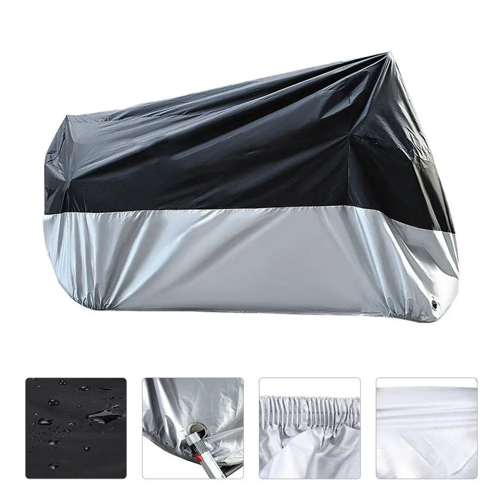 1Pcs Heavy Duty Motorcycle Cover Waterproof Sunproof Dirt Leaf Uv Wind Protection Foldable Compact Storage Bag Included
1Pcs Heavy Duty Motorcycle Cover Waterproof Sunproof Dirt Leaf Uv Wind Protection Foldable Compact Storage Bag Included