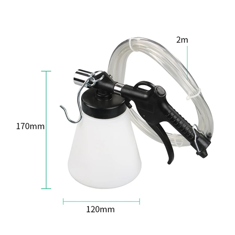 1L Pneumatic Brake Oil Bleeder Kit Car Brake Fluid Replacement Filler Air Bleeding Tool
1L Pneumatic Brake Oil Bleeder Kit Car Brake Fluid Replacement Filler Air Bleeding Tool