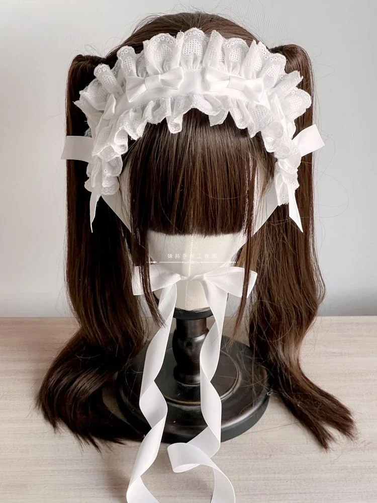 Original Handmade Cotton Love Lolita Hair Band Doll Mood Limited Girl Ribbon Hair Accessories
Original Handmade Cotton Love Lolita Hair Band Doll Mood Limited Girl Ribbon Hair Accessories