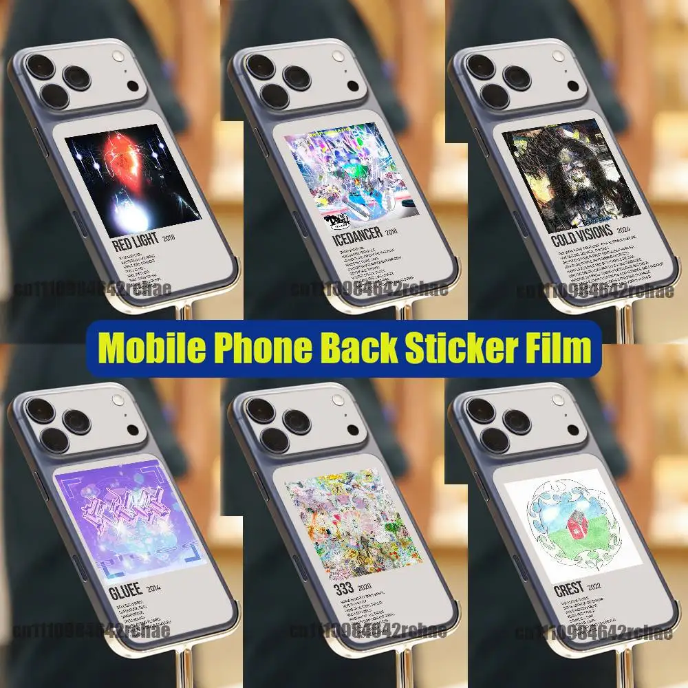 For B-Bladee Cold Visions 333 Red Light Icedancer Gluee Phone Back Film Sticker iPhone 17 Pro Max Decal Skin Wrap Custom Cover
For B-Bladee Cold Visions 333 Red Light Icedancer Gluee Phone Back Film Sticker iPhone 17 Pro Max Decal Skin Wrap Custom Cover