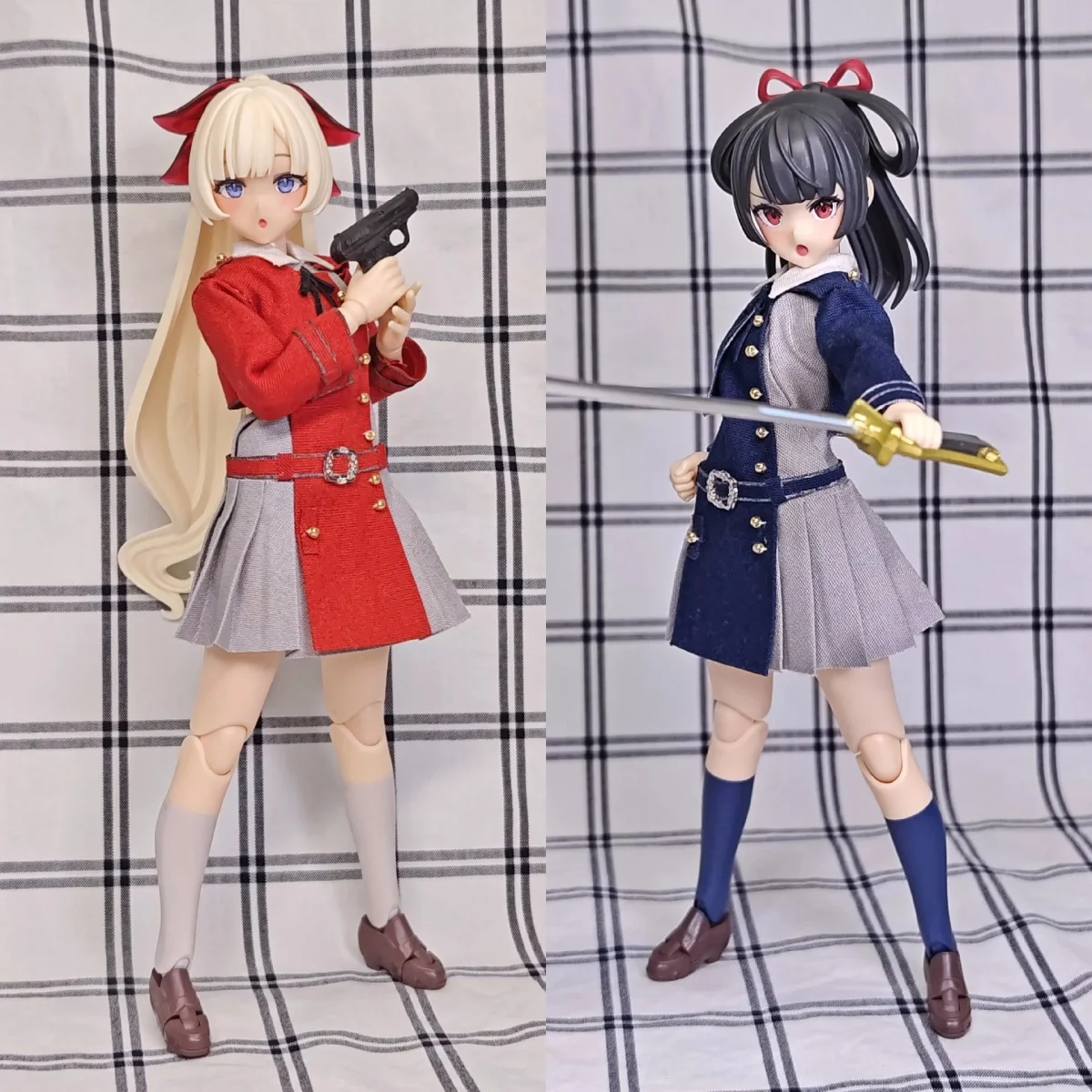 【Only Clothes】 1/12 Pretty Girl Clothing Accessory Agent Uniform Dress Fit 6in SHF Figma Megami Device Action Figure Model
【Only Clothes】 1/12 Pretty Girl Clothing Accessory Agent Uniform Dress Fit 6in SHF Figma Megami Device Action Figure Model