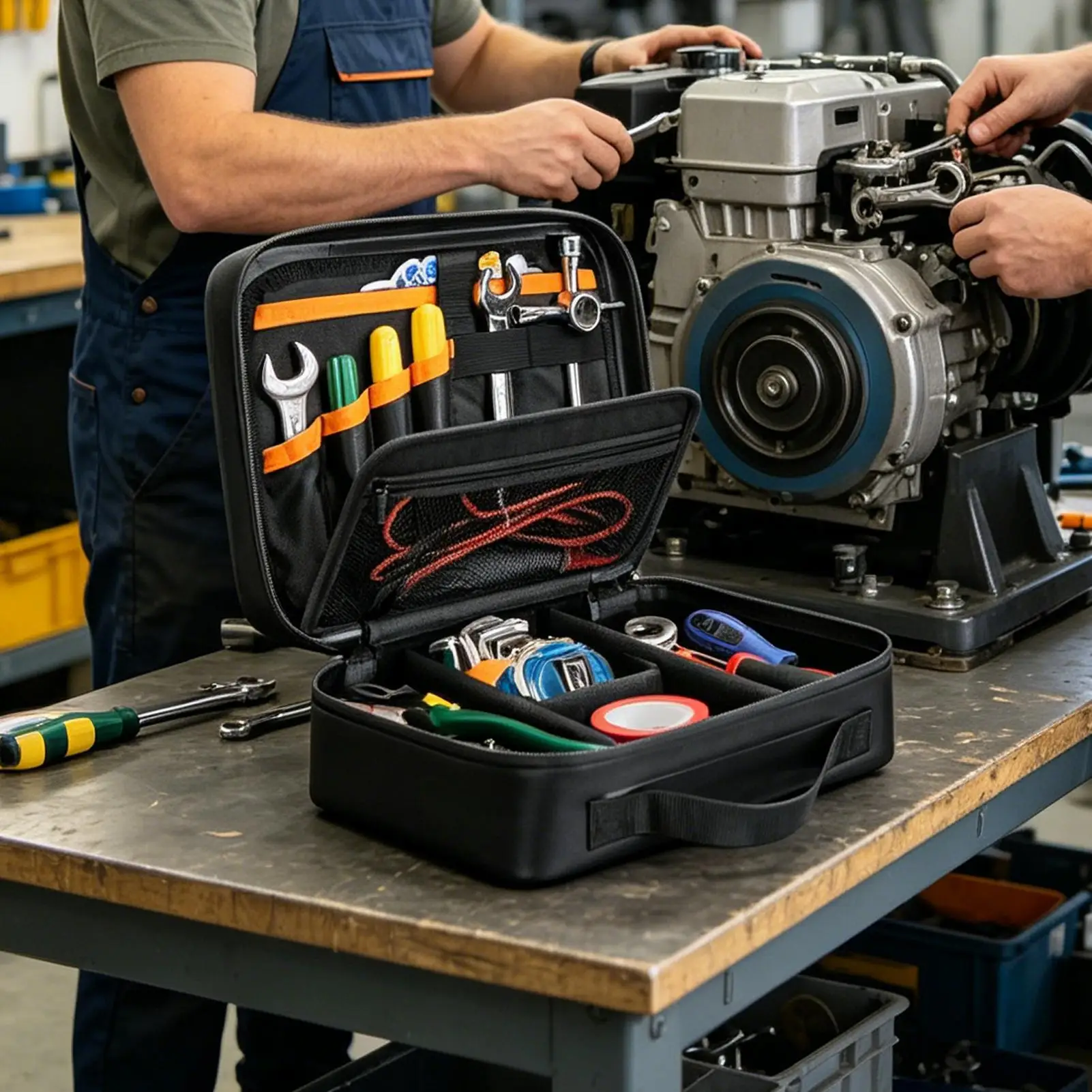 Tool Bag Waterproof Organizer Power Tool Organizer For Electricians Carpenters Technicians Mechanics Plumbers Gardeners Welders
Tool Bag Waterproof Organizer Power Tool Organizer For Electricians Carpenters Technicians Mechanics Plumbers Gardeners Welders