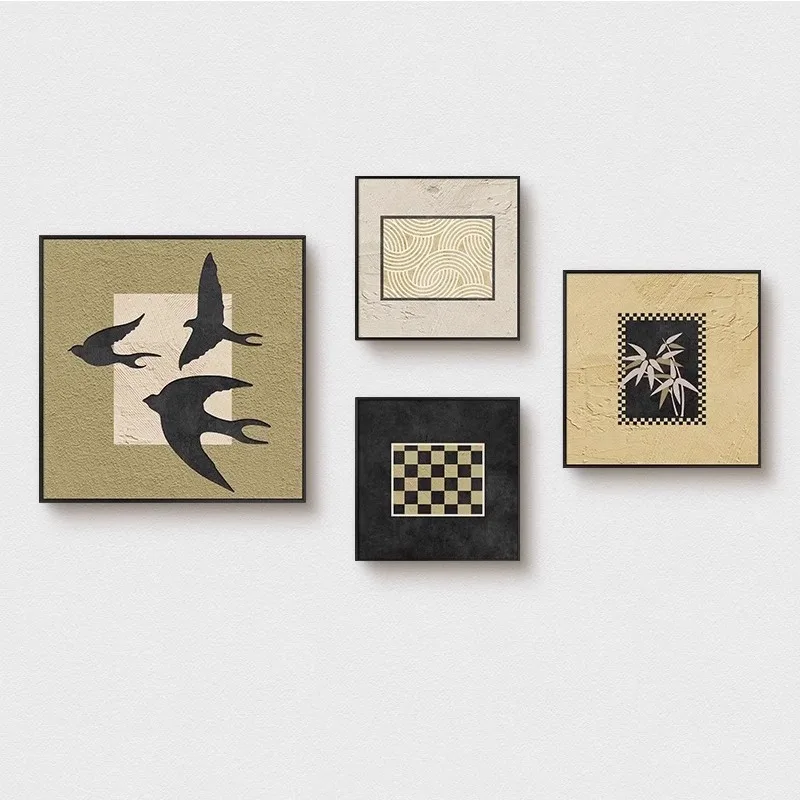 Medieval style living room decorative painting, advanced sense, minimalist sofa background wall hanging painting
Medieval style living room decorative painting, advanced sense, minimalist sofa background wall hanging painting