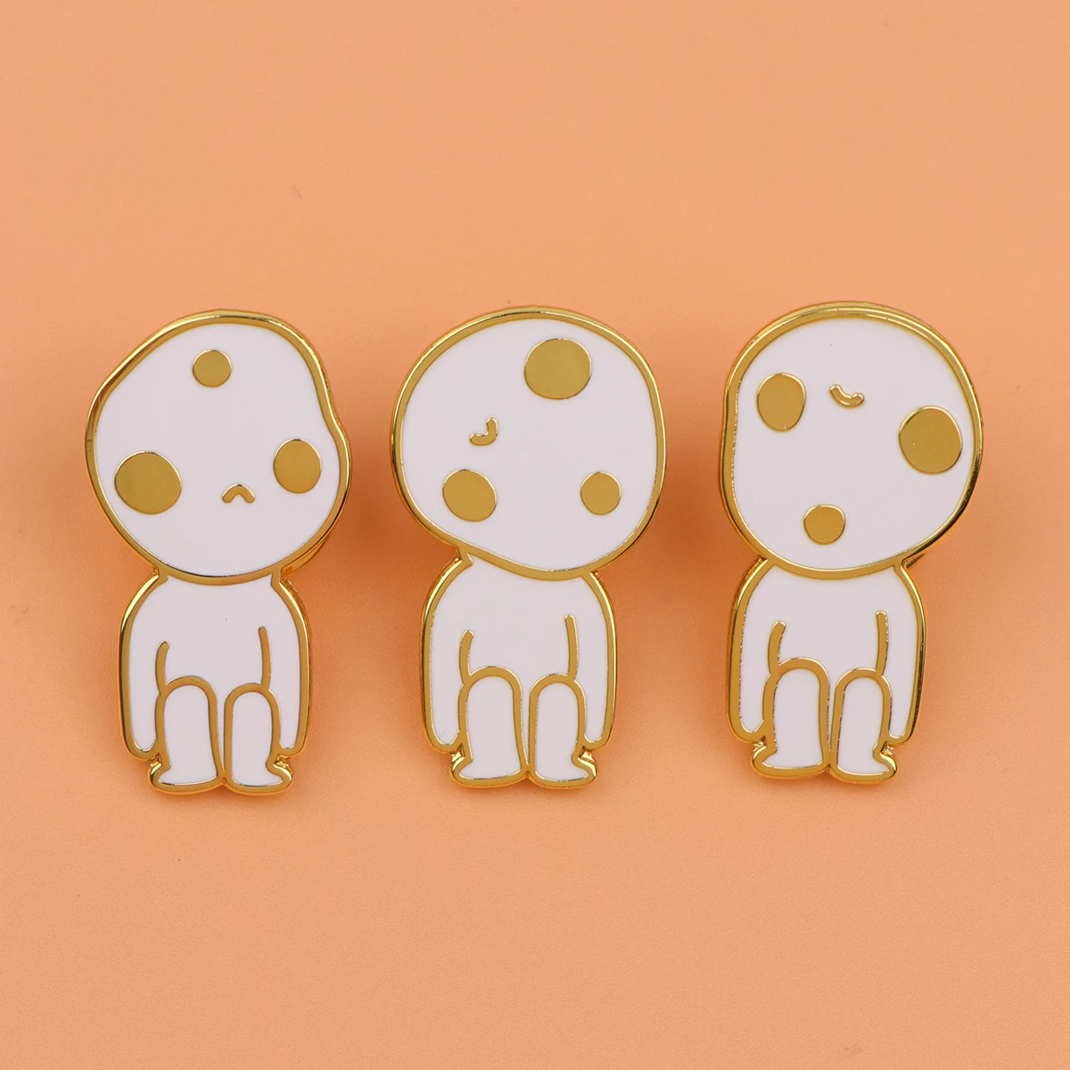 3pcs Cute Little Ghost Enamel Pins Anime Brooches Lapel Pins Badge on Backpack Costume Accessories Fashion Jewelry Gifts
3pcs Cute Little Ghost Enamel Pins Anime Brooches Lapel Pins Badge on Backpack Costume Accessories Fashion Jewelry Gifts