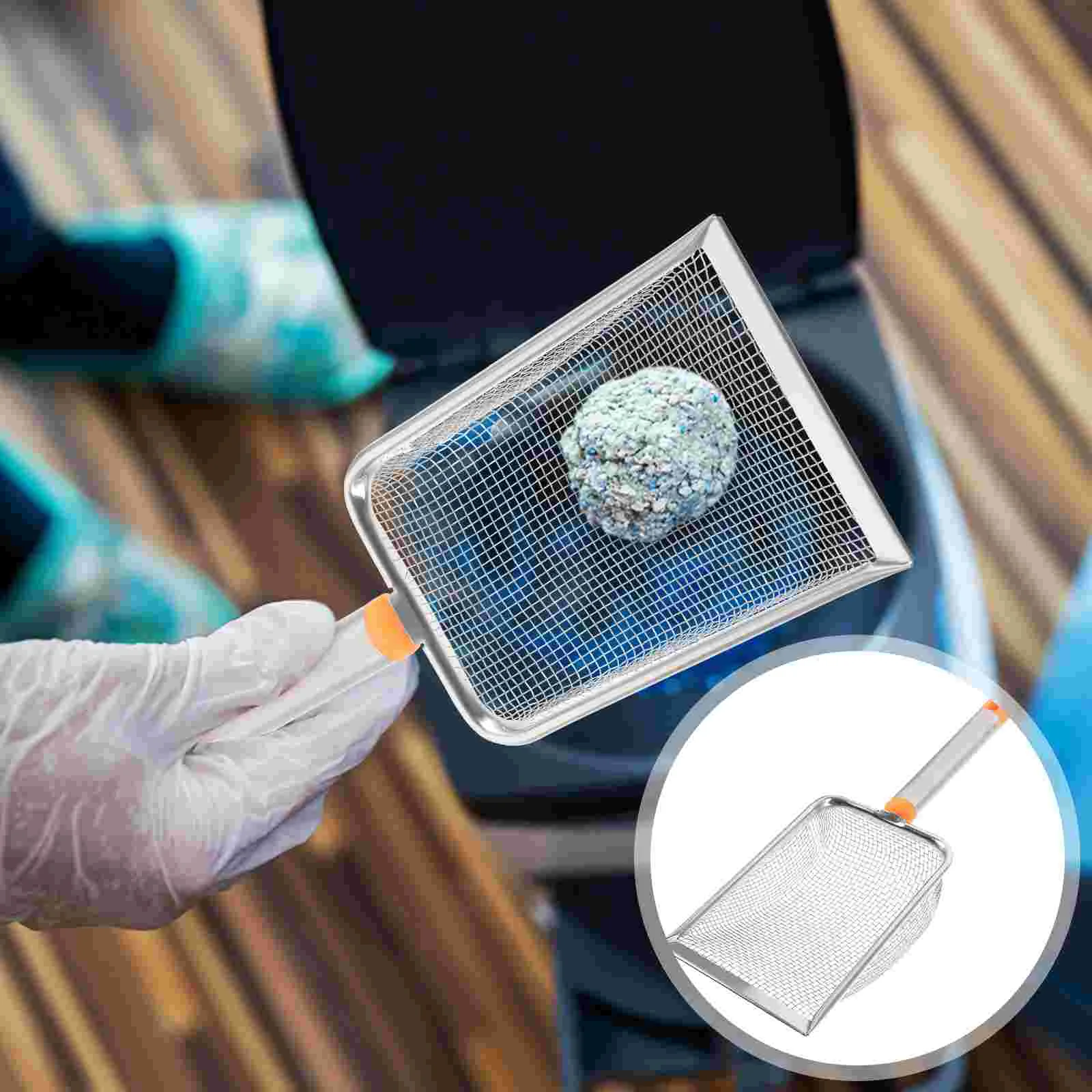 Stainless Steel Cat Litter Scoop 2.8x2.8mm Mesh Poop Sifter Sand Cleaner for Cats Pet Supplies Metal Litter Box Tool Wear
Stainless Steel Cat Litter Scoop 2.8x2.8mm Mesh Poop Sifter Sand Cleaner for Cats Pet Supplies Metal Litter Box Tool Wear