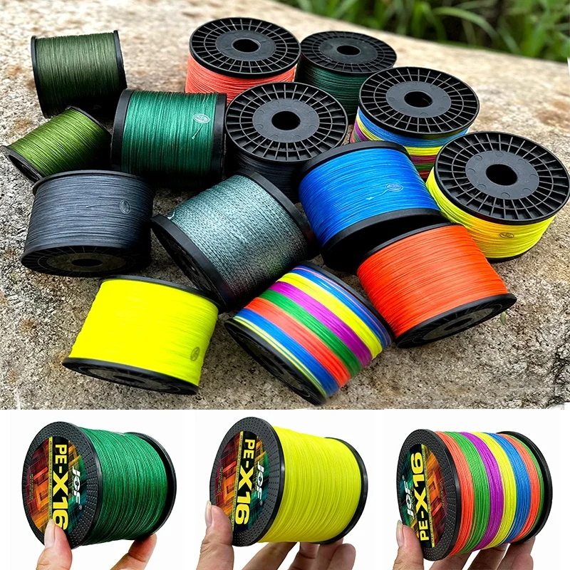 Wear-resistant Multifilament PE Braided X16 Sea Boat Fishing Line 300/500m Higher Density Multicolor Lure Wire 125/140/161/200LB
Wear-resistant Multifilament PE Braided X16 Sea Boat Fishing Line 300/500m Higher Density Multicolor Lure Wire 125/140/161/200LB