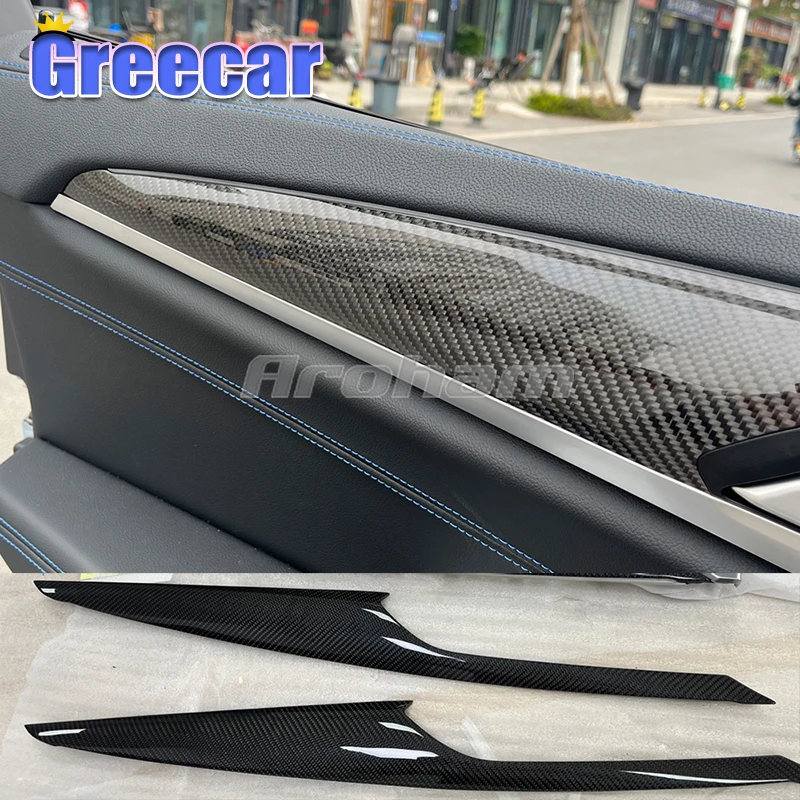 4pcs Carbon Fiber Interior Door Strip Trim Customized Replacement For BMW X3 X4 IX3 2018 2019 2020 2021 2022 2023
4pcs Carbon Fiber Interior Door Strip Trim Customized Replacement For BMW X3 X4 IX3 2018 2019 2020 2021 2022 2023