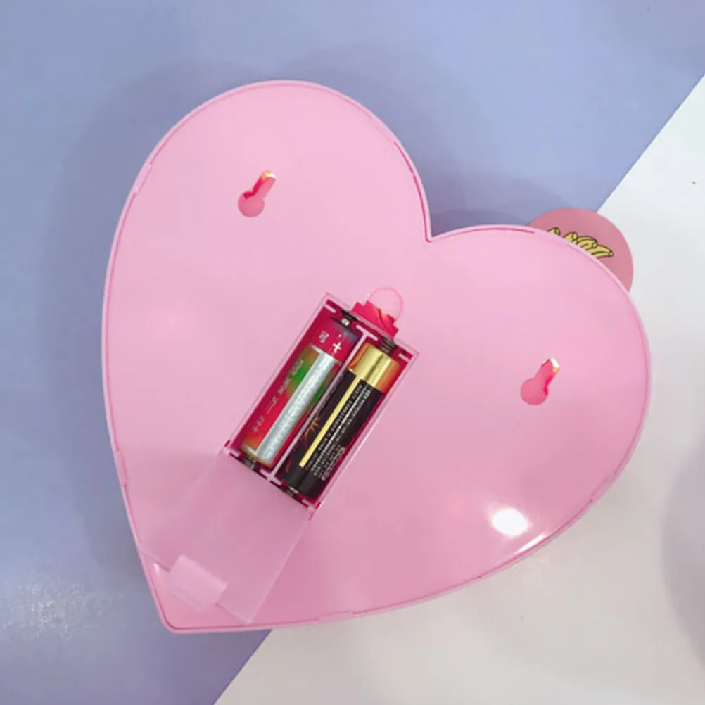 1pc Led Night Light Love Heart Shape Decorative Lamp Valentine'S Day Gift Bedroom Living Room 'S Room Durable Portable
1pc Led Night Light Love Heart Shape Decorative Lamp Valentine'S Day Gift Bedroom Living Room 'S Room Durable Portable