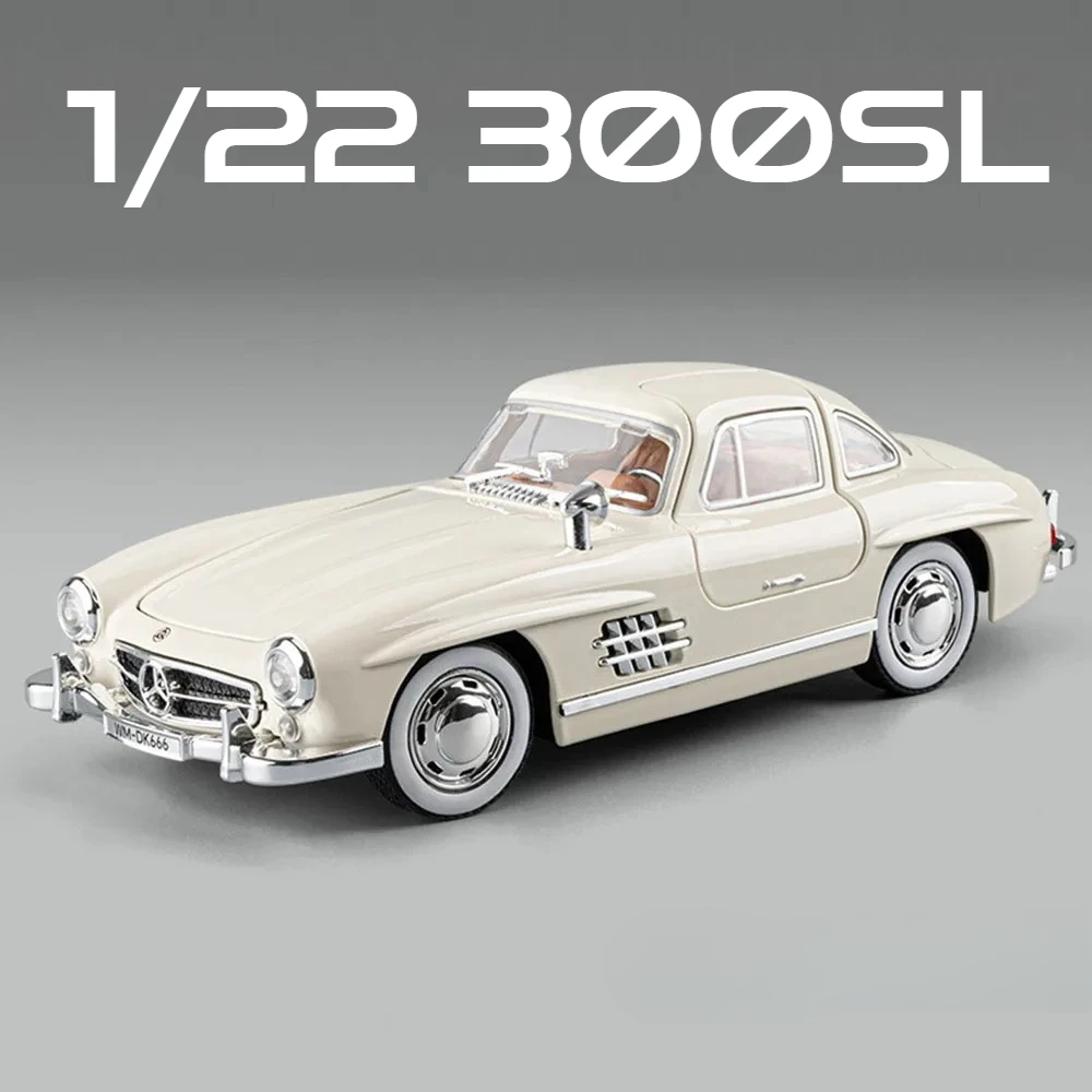 1:22 300SL SL63 Model Toy Super Car Pull Back Doors Opened Shock Absorption Sports Cars Wheel Steering Models Ornaments Gifts
1:22 300SL SL63 Model Toy Super Car Pull Back Doors Opened Shock Absorption Sports Cars Wheel Steering Models Ornaments Gifts
