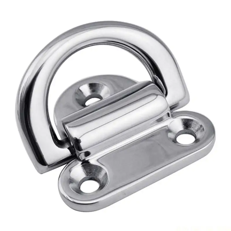 J0MA Folding Pad Eye Anchor-Point Stainless D Ring Deck Lashing D Ring Tie Down Cleat
J0MA Folding Pad Eye Anchor-Point Stainless D Ring Deck Lashing D Ring Tie Down Cleat