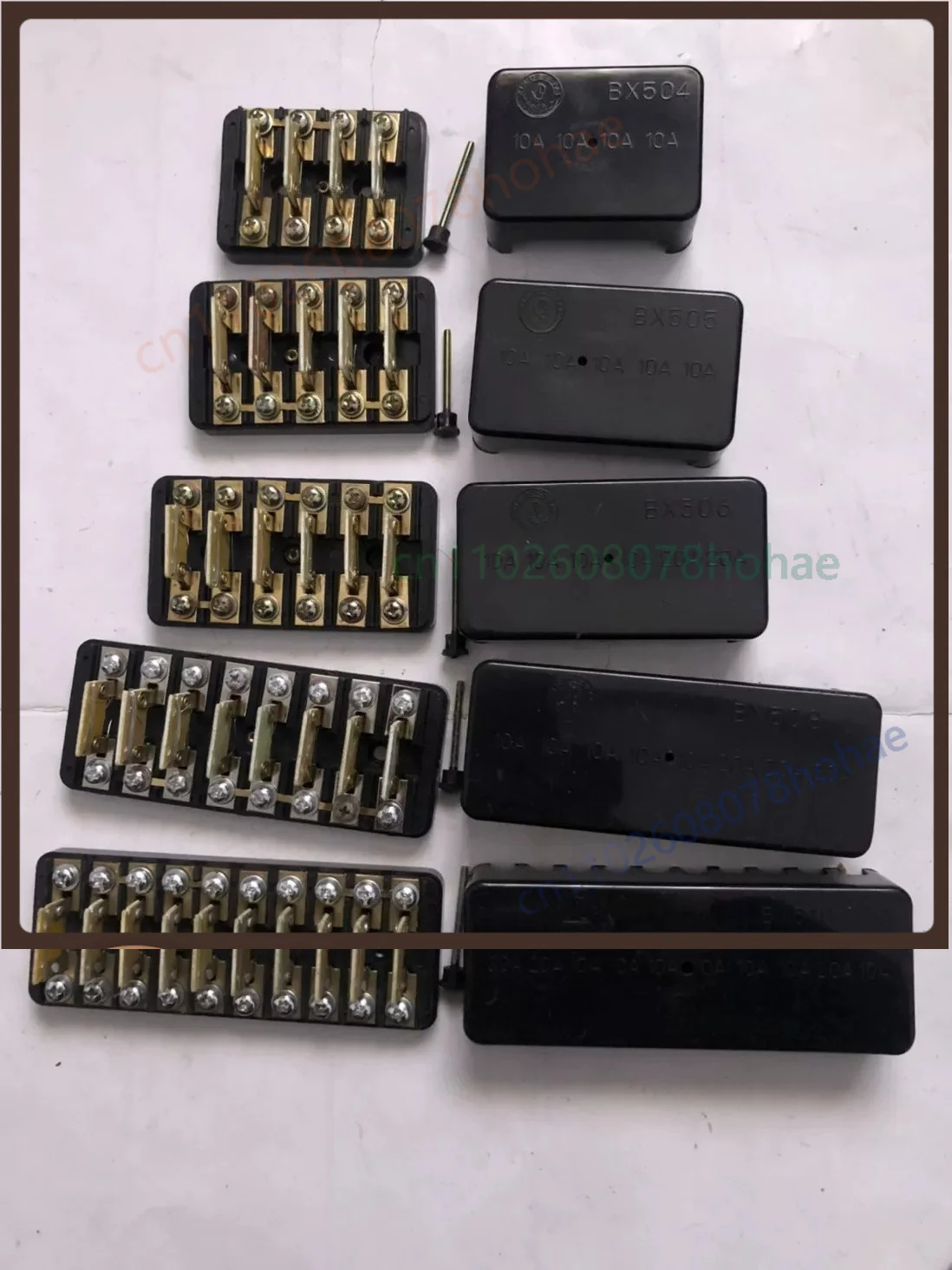 Bakelite Fuse Box Block 4/5/6/8 Way Row Fuse Holder For Forklift Truck Engineering Vehicle Multi Circuit Fuse Distribution Parts
Bakelite Fuse Box Block 4/5/6/8 Way Row Fuse Holder For Forklift Truck Engineering Vehicle Multi Circuit Fuse Distribution Parts