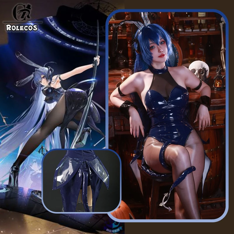 ROLECOS Game Azur Lane HMS New Jersey Bunny Cosplay Costume Dark Blue Women Jumpsuit Halloween Activity Party Role Play Outfits
ROLECOS Game Azur Lane HMS New Jersey Bunny Cosplay Costume Dark Blue Women Jumpsuit Halloween Activity Party Role Play Outfits