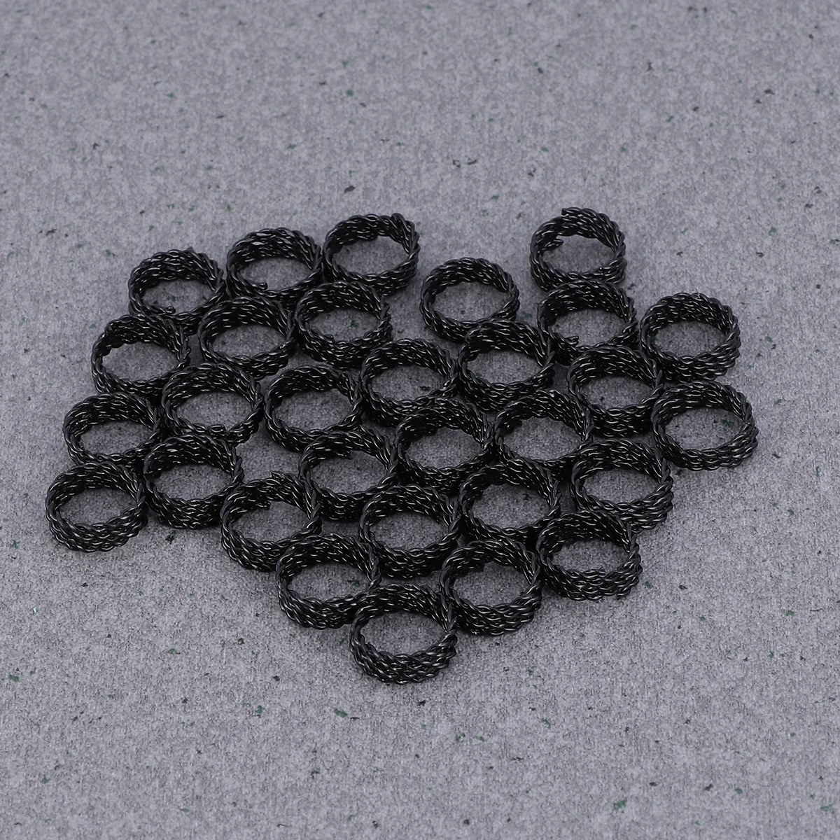 30pcs Hair Extensions Crimp Rings Dreadlock Beads Cuffs Clips Adjustable Secure Non-Slip Braiding Accessories Black
30pcs Hair Extensions Crimp Rings Dreadlock Beads Cuffs Clips Adjustable Secure Non-Slip Braiding Accessories Black