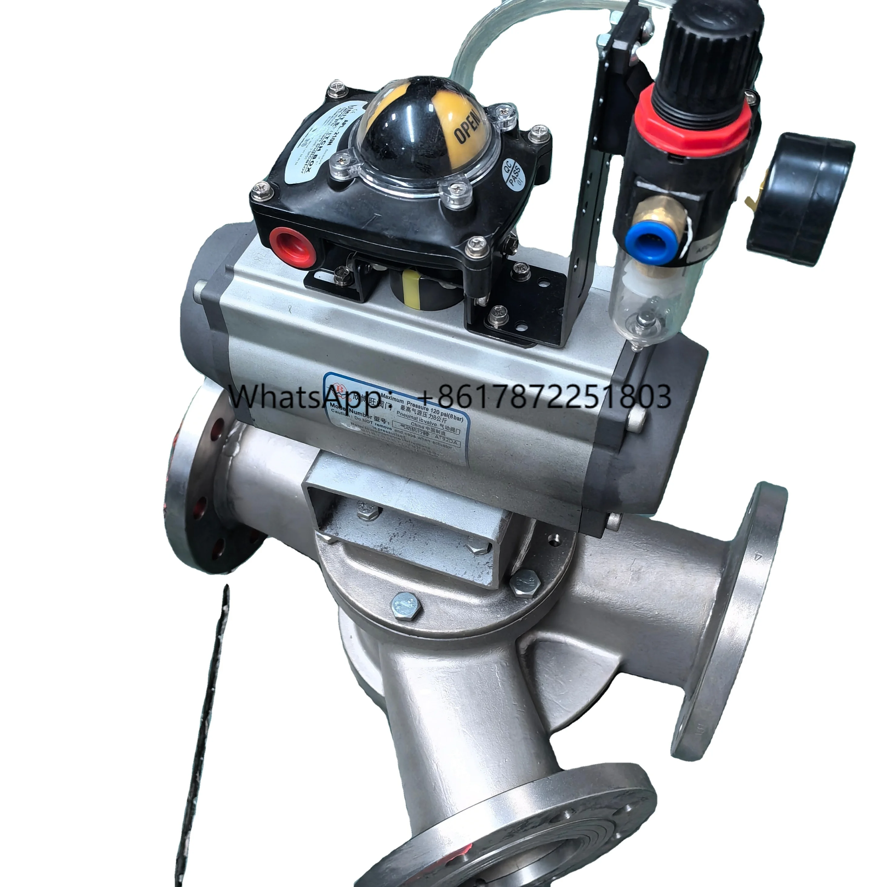 China's Premium Diverter Valve Superior Pneumatic Shunt Valve for High Temperature Media OEM Customizable Factory Direct
China's Premium Diverter Valve Superior Pneumatic Shunt Valve for High Temperature Media OEM Customizable Factory Direct