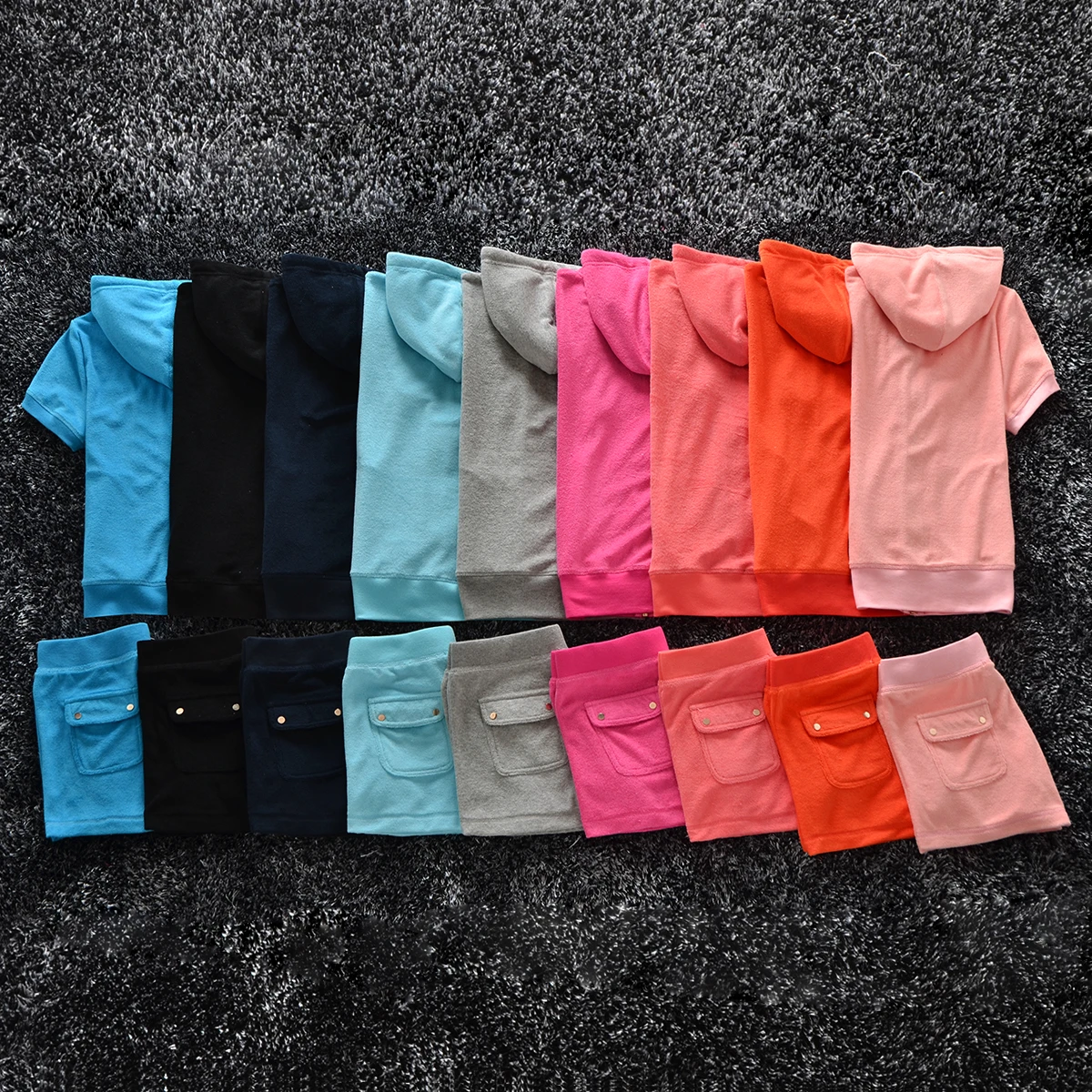 607Women'S Summer New Casual Sports Short Sleeved Shorts Towel Material Two-Piece Set
607Women'S Summer New Casual Sports Short Sleeved Shorts Towel Material Two-Piece Set