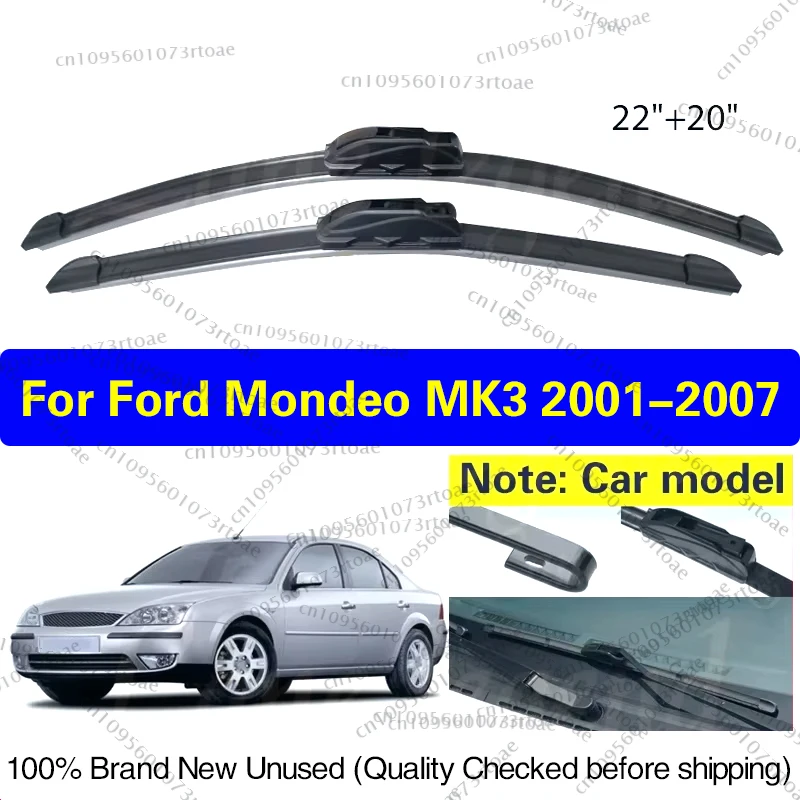 2pcs For Ford Mondeo MK3 2001 2002 2003 2004 2005 2006 2007 Accessories Car Front Windscreen Wiper Blades Brushes U Type J Hook
2pcs For Ford Mondeo MK3 2001 2002 2003 2004 2005 2006 2007 Accessories Car Front Windscreen Wiper Blades Brushes U Type J Hook