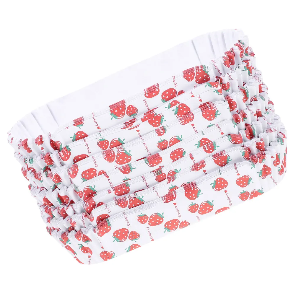 200 Pcs Film-coated Paper Cup Tray Disposable Food Trays for Party Snack Serving Bread Wrapper Dessert Liner Hot Dog Tray Paper
200 Pcs Film-coated Paper Cup Tray Disposable Food Trays for Party Snack Serving Bread Wrapper Dessert Liner Hot Dog Tray Paper