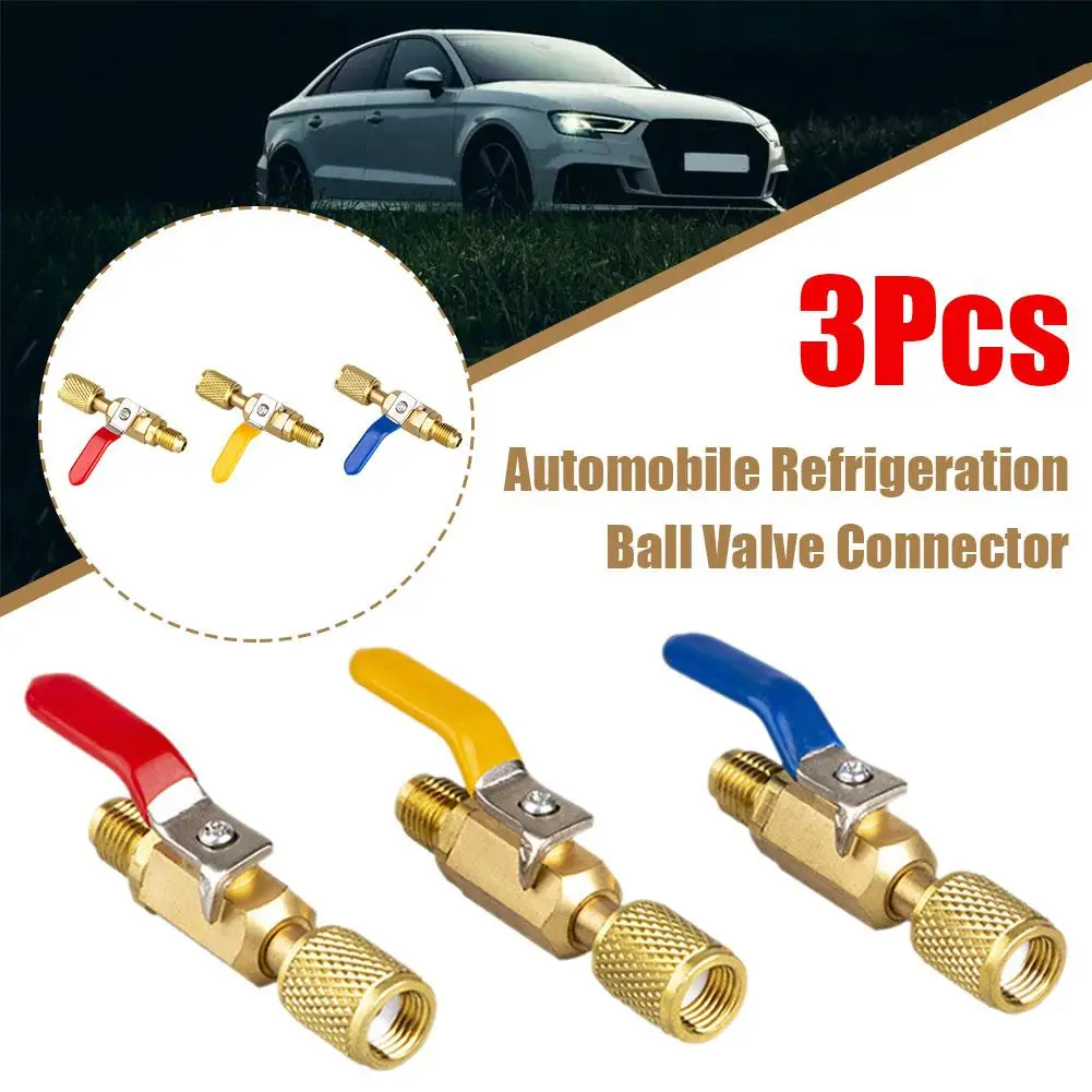 R410A Refrigerant Straight Ball Valves AC Charging 5/16" Female To Valve Male 5/16" SAE N0W5
R410A Refrigerant Straight Ball Valves AC Charging 5/16" Female To Valve Male 5/16" SAE N0W5