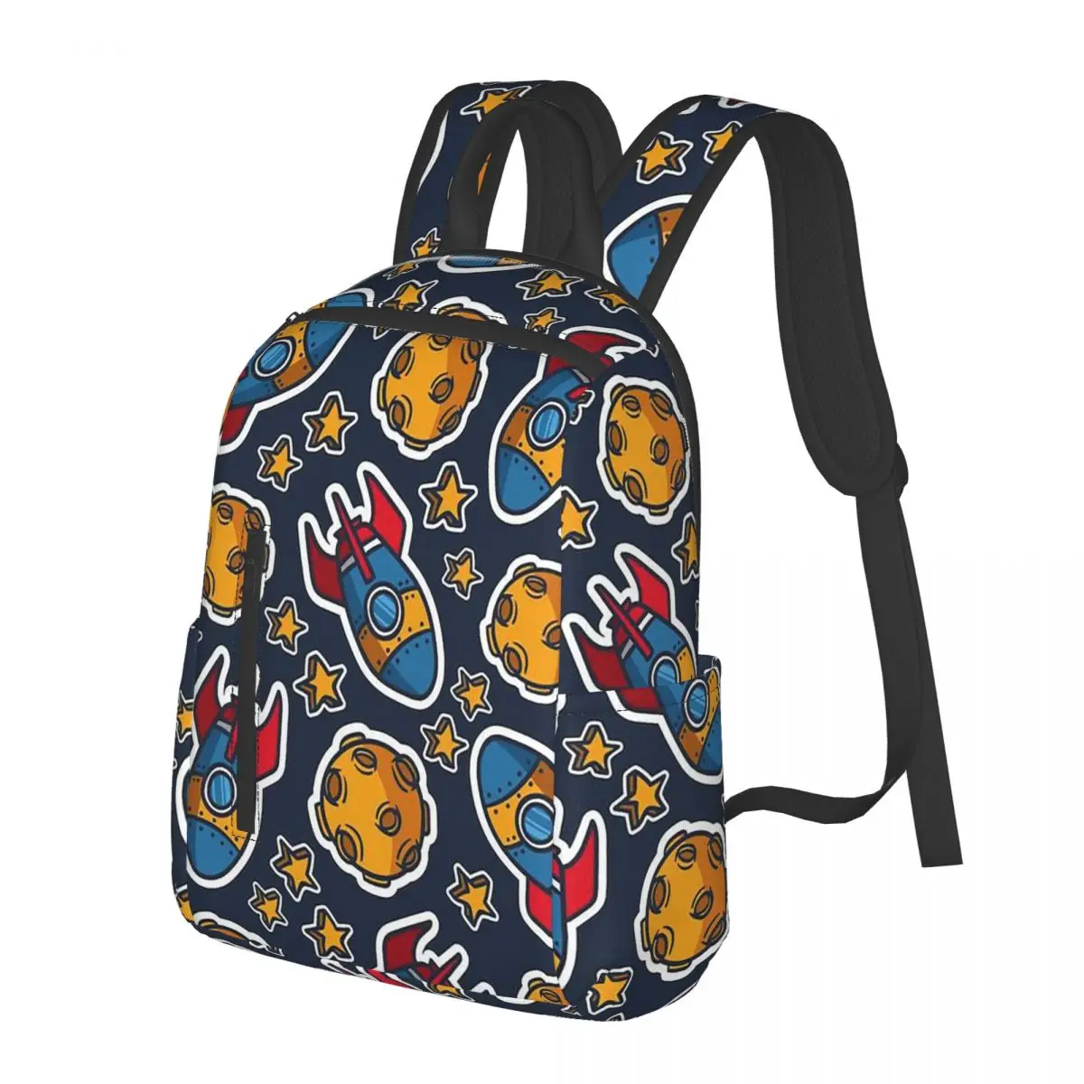 Space Adventure Planets And Rockets Student Backpack School Bag Hiking Travel Daypack for Men Women Bookbag Shoulder Bags
Space Adventure Planets And Rockets Student Backpack School Bag Hiking Travel Daypack for Men Women Bookbag Shoulder Bags