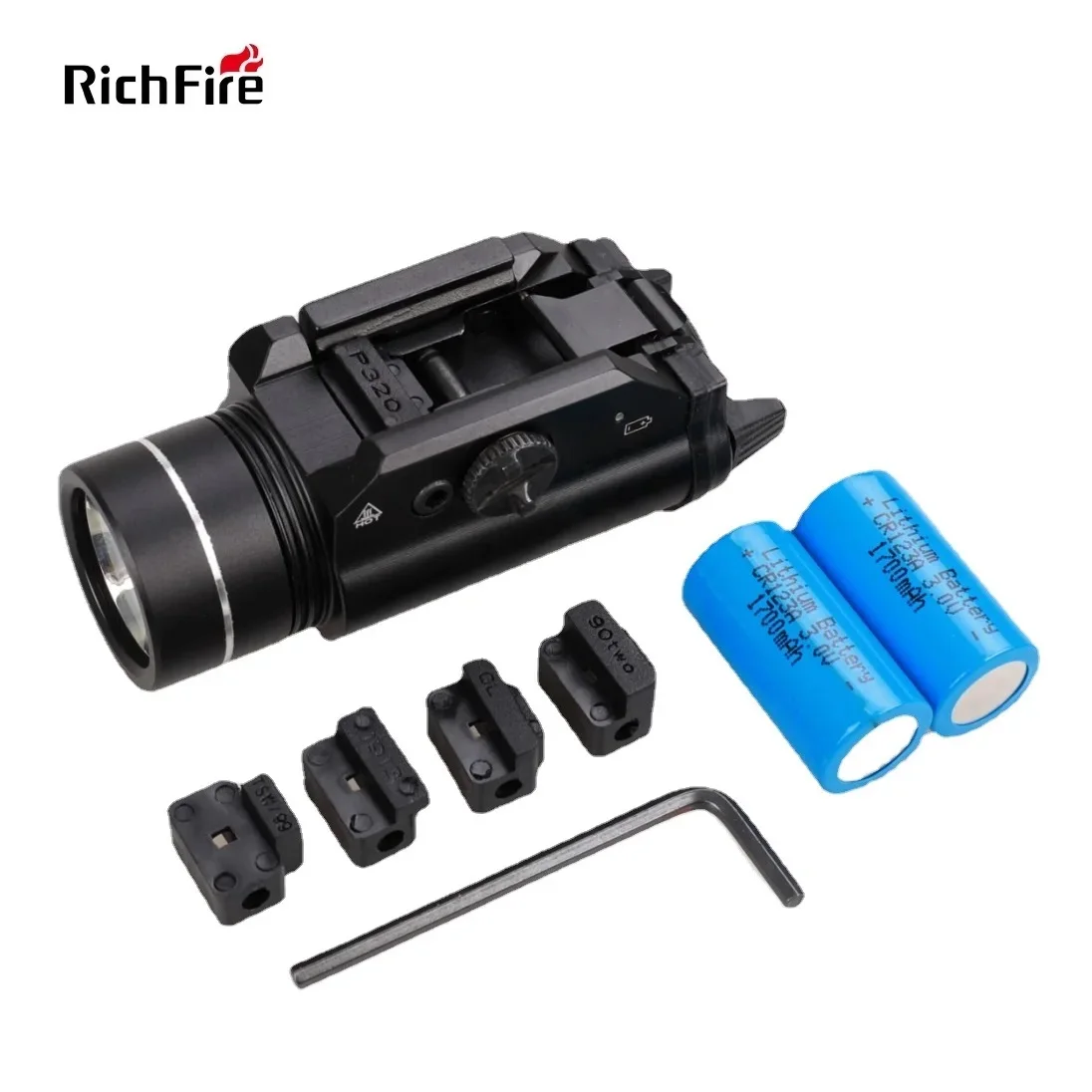 Тактический фонарик Richfire, 1000 люмен, 2 в 1, комбинированный мощный фонарь для оружия Glock 17 19 X300 X400, 2 шт., съемный аккумулятор
Тактический фонарик Richfire, 1000 люмен, 2 в 1, комбинированный мощный фонарь для оружия Glock 17 19 X300 X400, 2 шт., съемный аккумулятор