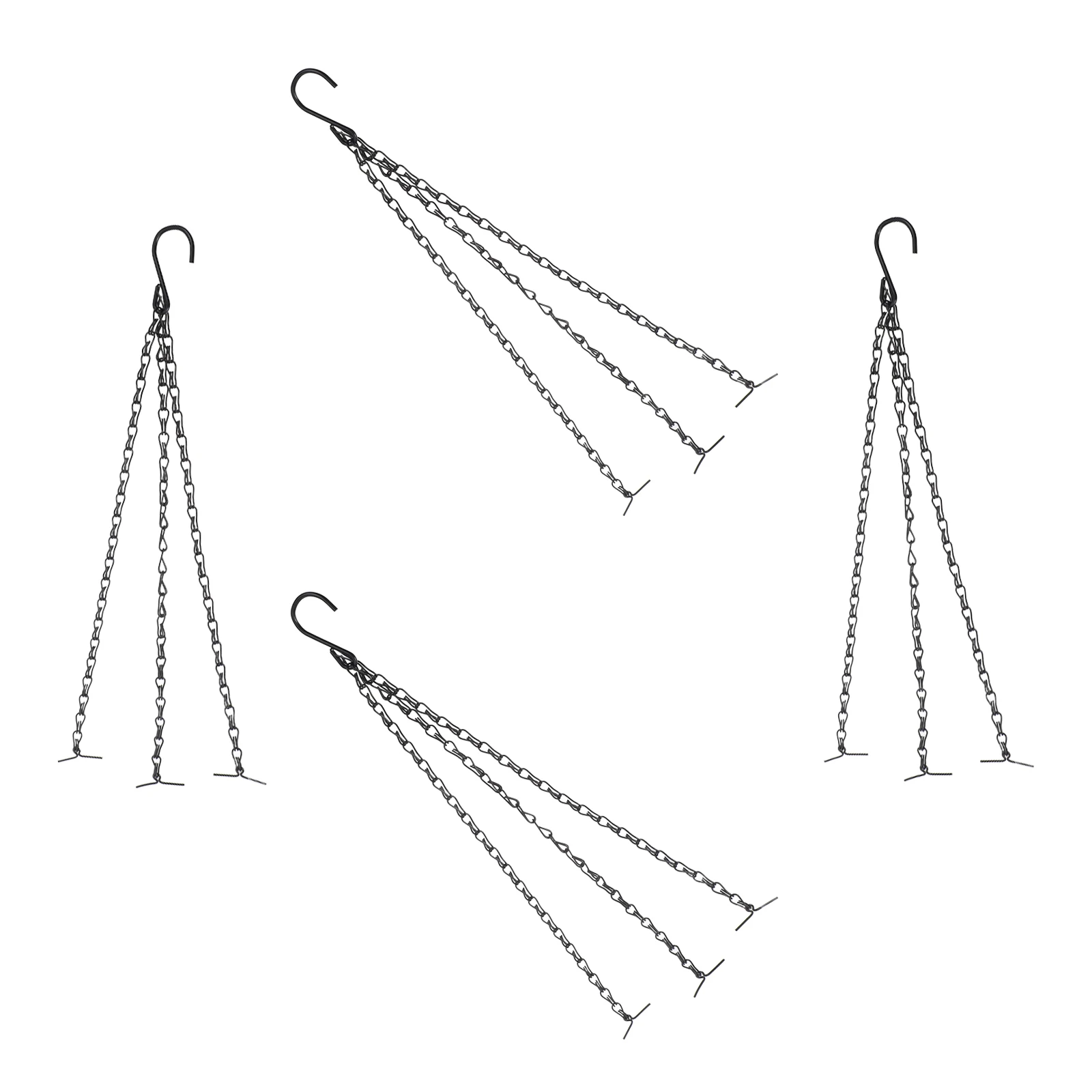 4pcs Hanging Chains for Flower Pots Baskets Stable SpaceSaving Planter Chains Garden Tools Birdcage Accessories
4pcs Hanging Chains for Flower Pots Baskets Stable SpaceSaving Planter Chains Garden Tools Birdcage Accessories