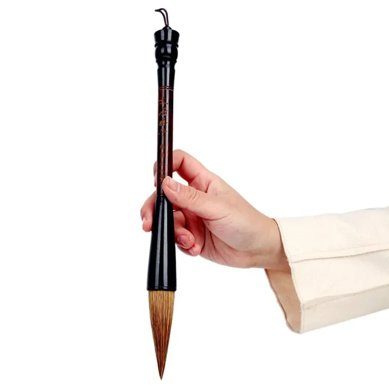 Chinese Calligraphy Brushes Pen Large Regular Script Painting Writing Drawing Brush Hopper-shaped Caligrafia Craft Supplies
Chinese Calligraphy Brushes Pen Large Regular Script Painting Writing Drawing Brush Hopper-shaped Caligrafia Craft Supplies