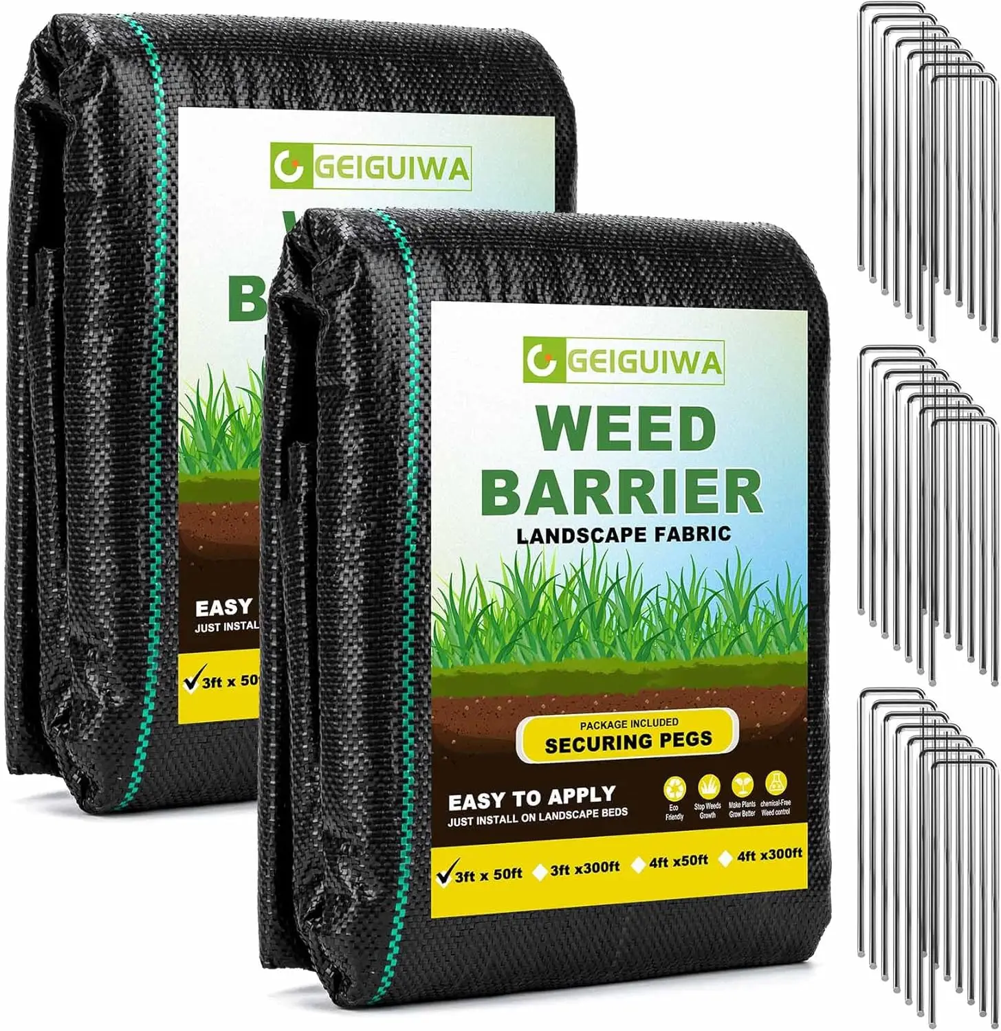 3ftx100ft Weed Barrier Landscape Heavy Duty,Weed Control Garden Cloth Woven Geotextile for Flower Bed,Driveway
3ftx100ft Weed Barrier Landscape Heavy Duty,Weed Control Garden Cloth Woven Geotextile for Flower Bed,Driveway