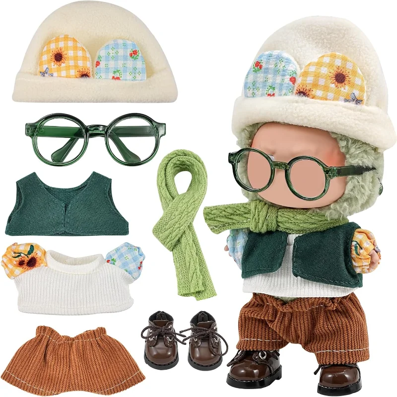 17cm Doll Clothes Compatitable with Labubu, Clothes Accessoriesor for Labubu Macaron and Seat,6.7 Inches Doll Clothes for Labubu
17cm Doll Clothes Compatitable with Labubu, Clothes Accessoriesor for Labubu Macaron and Seat,6.7 Inches Doll Clothes for Labubu
