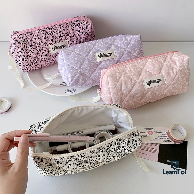 Ink-splashing Ribbon Pencil Case Makeup Bag Brush Data Cable Storage Bag Stationery Organizer Pen Bag
Ink-splashing Ribbon Pencil Case Makeup Bag Brush Data Cable Storage Bag Stationery Organizer Pen Bag