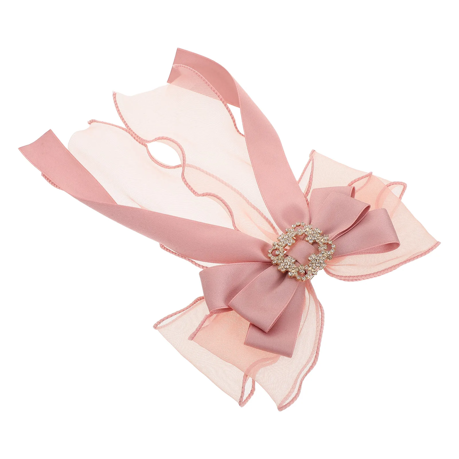 Oversized Bow Ribbon Pin Collar Accessory Pre Tied Bowknot Bow Brooch Ladies Fashion Rhinestone Lapel Pins
Oversized Bow Ribbon Pin Collar Accessory Pre Tied Bowknot Bow Brooch Ladies Fashion Rhinestone Lapel Pins